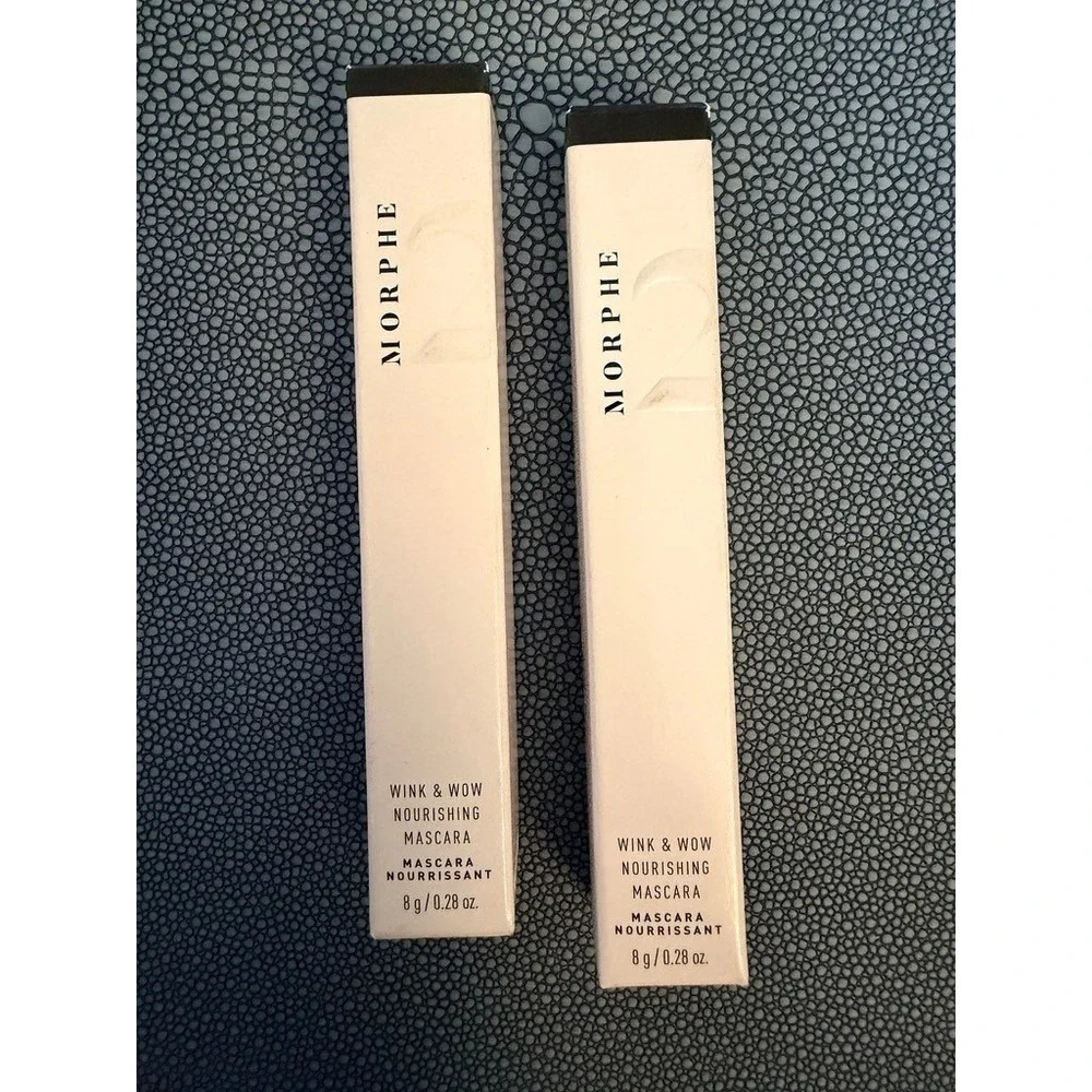 Morphe 2 Wink & Wow Nourishing Mascara Women 8g Black Lot of 2 NWT NIB